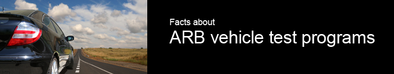 ARB test programs introduction page